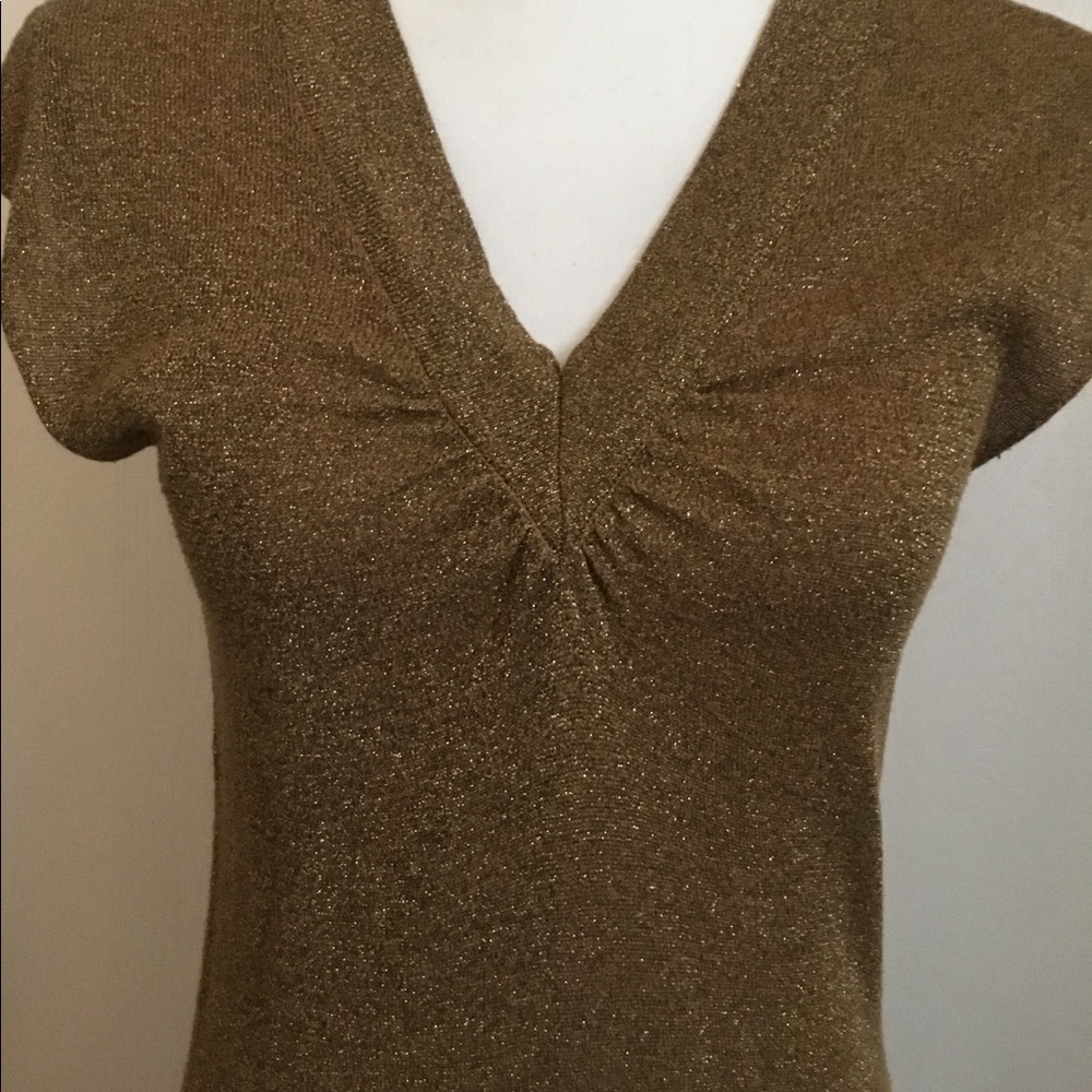 DKNY Gold Tunic - Picture 3 of 5